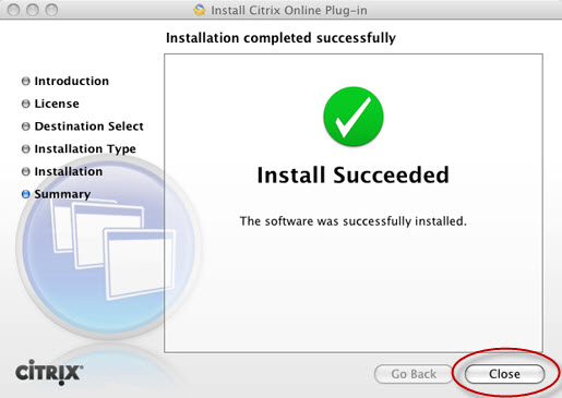 Click Close To Exit The Finished Installer