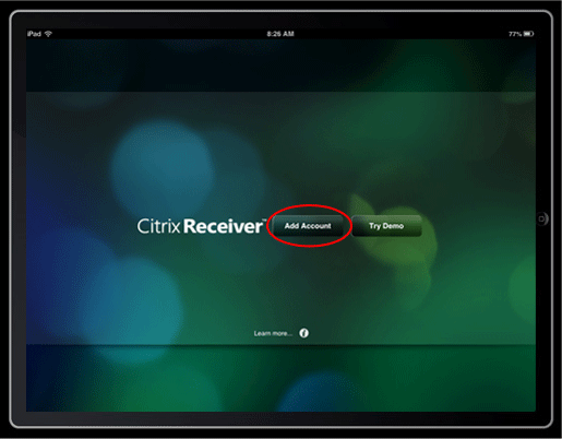 citrix receiver for mac could not add account